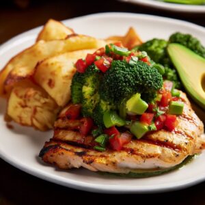 Honey Lime Avocado Chicken